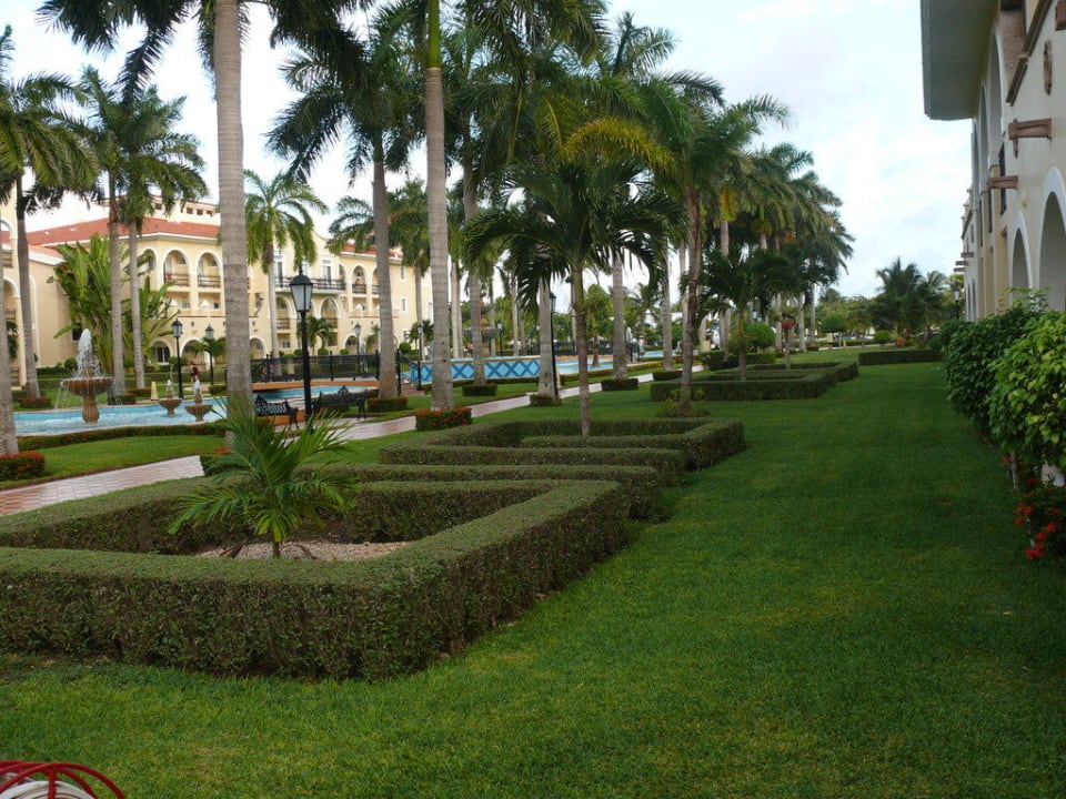 Gartenanlage Hotel Riu Palace Mexico