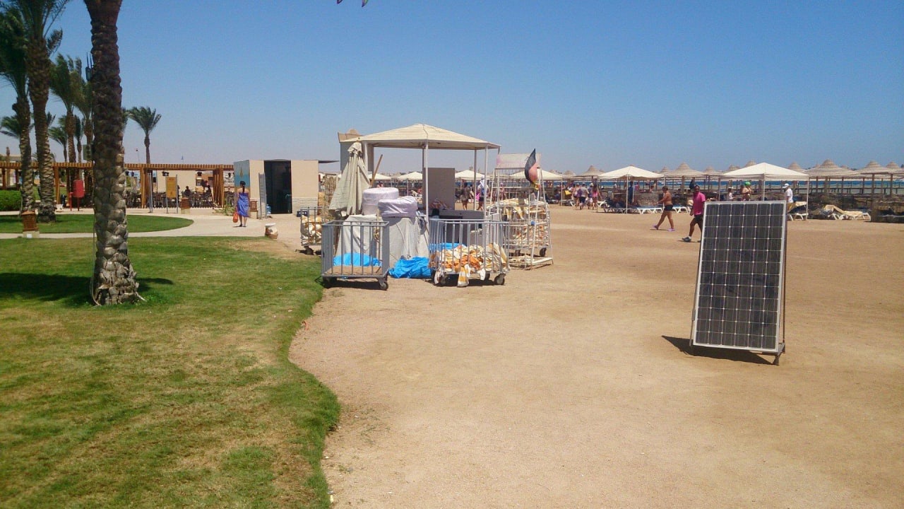 Nr hier gibt es Handtücher für das GANZE HOTEL Stella Beach Resort & Spa Makadi Bay