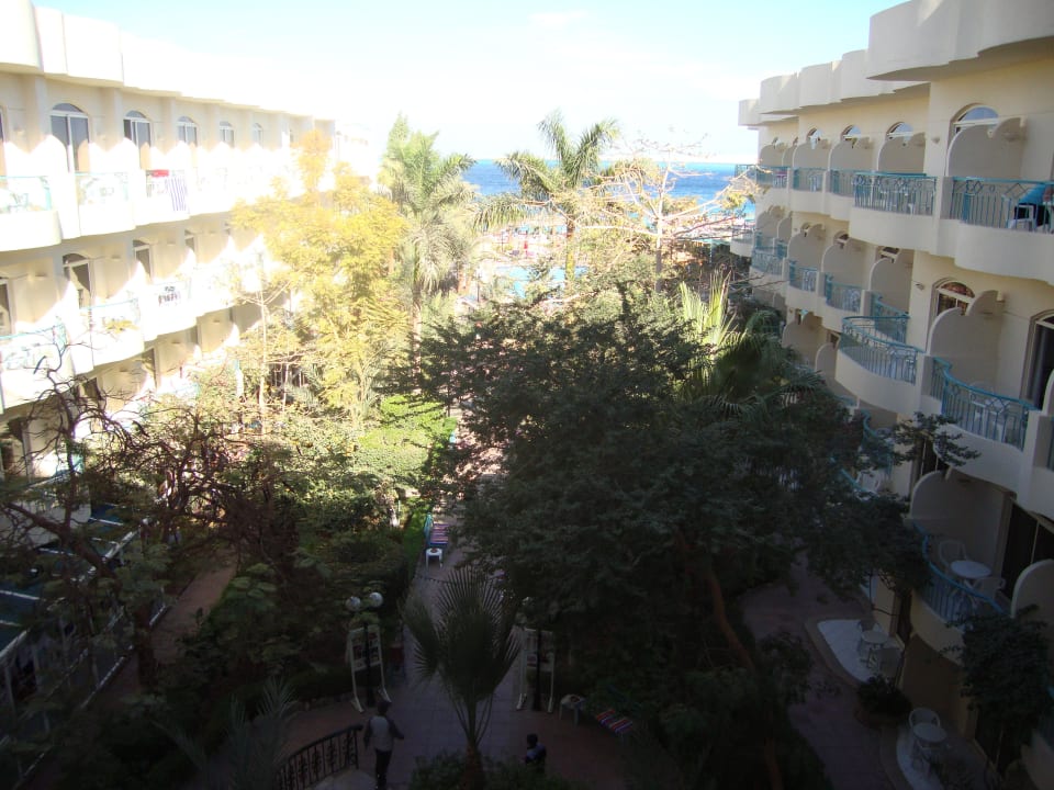 A view from our room's window Bella Vista Resort Hurghada