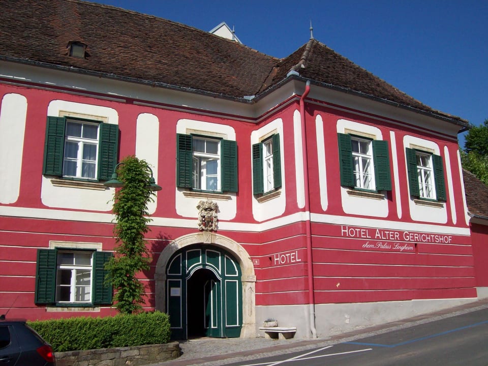 Außenansicht Hotel Alter Gerichtshof