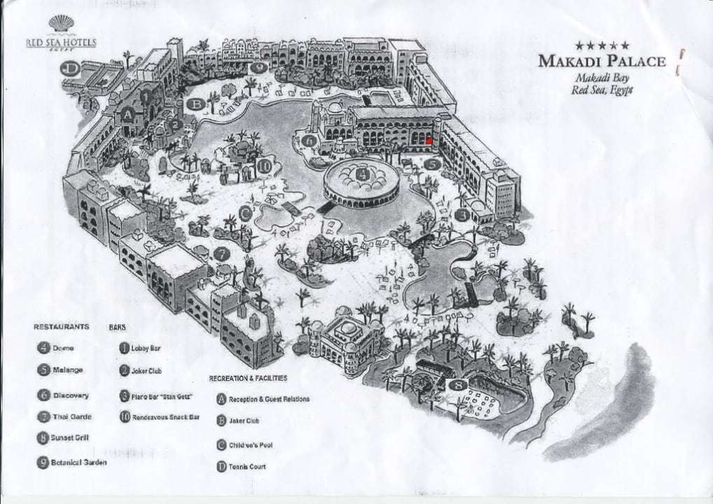 Gesamte Anlage  Makadi Palace