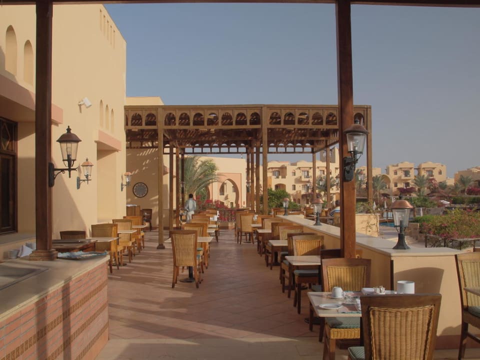 Terrasse links Steigenberger Coraya Beach - Adults only