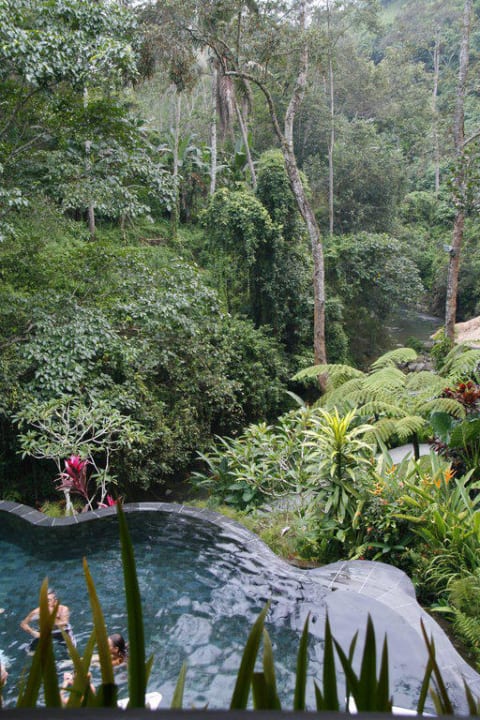 Unterer Pool Maya Ubud Resort & Spa Bali
