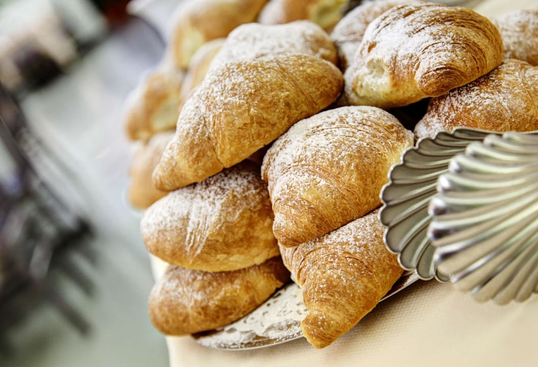 Le brioches della colazione Hotel Palace