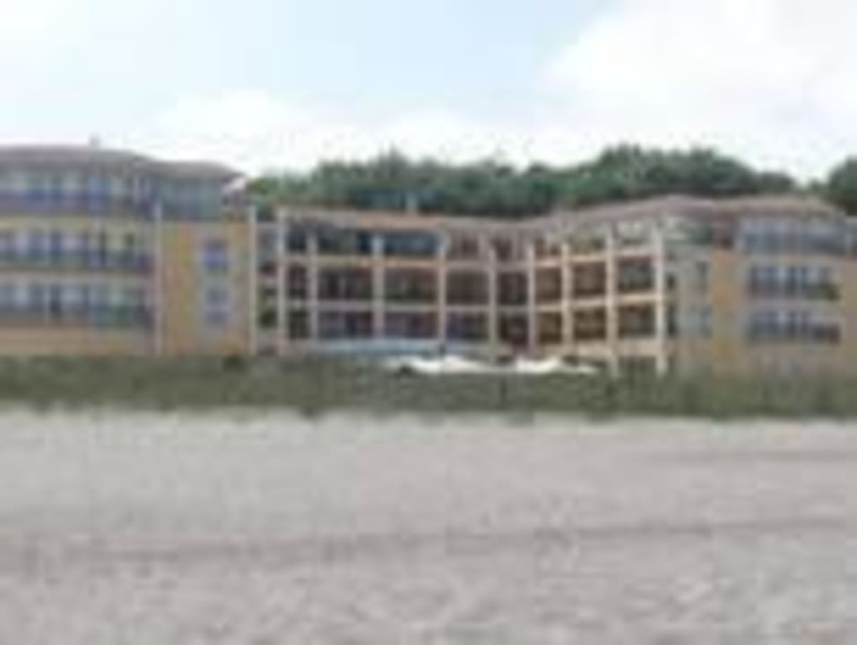 Hotel vom Strand aus Hotel Gran Belveder