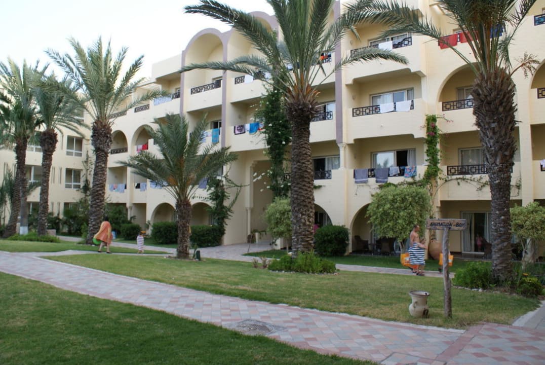 Binnenplaats  Hotel Paradis Palace