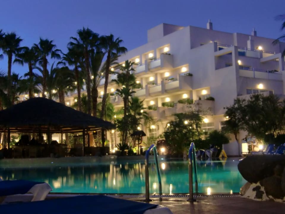 Blick vom Pool auf unser Zimmer Maspalomas Princess