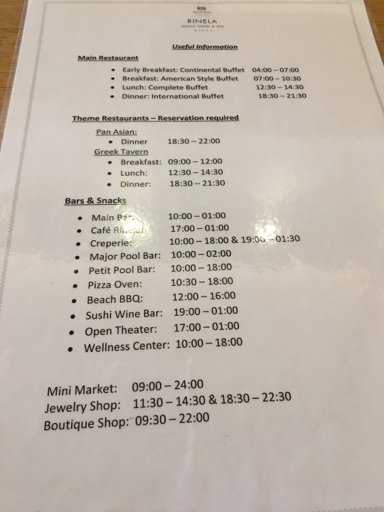 Sonstiges Mitsis Selection Rinela