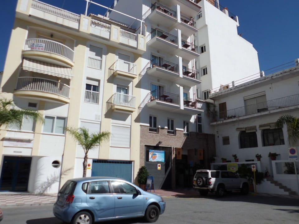 Hintereingang Hotel Almijara