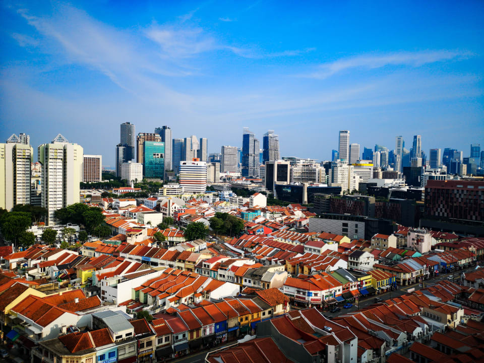 Ausblick Hilton Garden Inn Singapore Serangoon