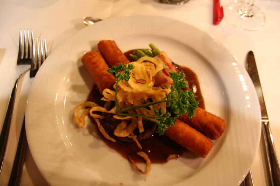 Tiroler Zwiebelrostbraten Berghotel Tirol