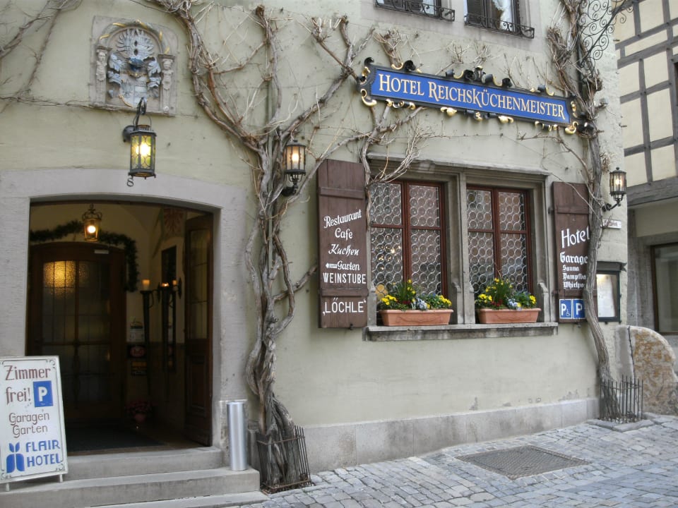 Unser Hotel mitten in Rothenburg Der Reichsküchenmeister - Das Herz von Rothenburg