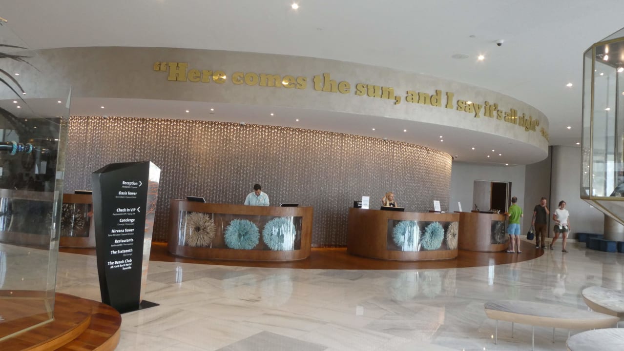 Lobby Hard Rock Hotel Tenerife