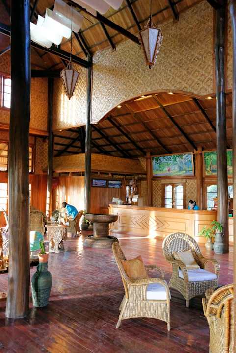 Rezeption Hupin Inle Khaung Daing Village Resort