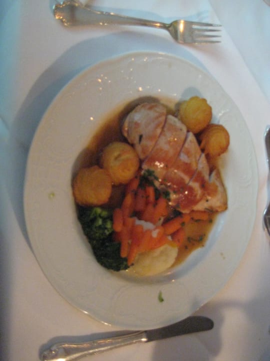 Abendessen Landgasthof Pension Sonne