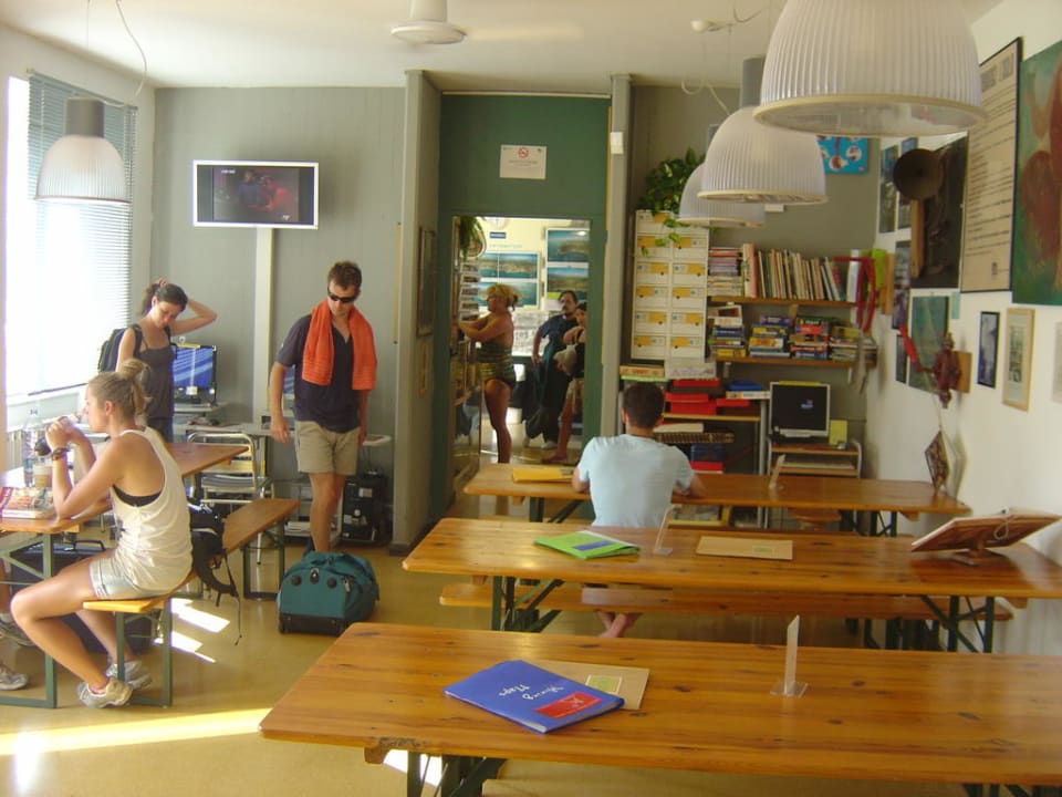 Essenbereich Ostello Hostel Cinque Terre