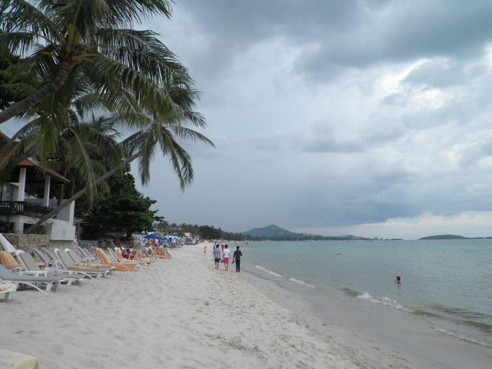 Strand bei schlechterem Wetter Samui Paradise Chaweng Beach Resort & Spa