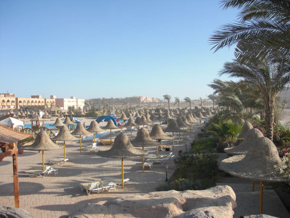 Ein kleiner Teil der Poolanlage Parrotel Beach Resort