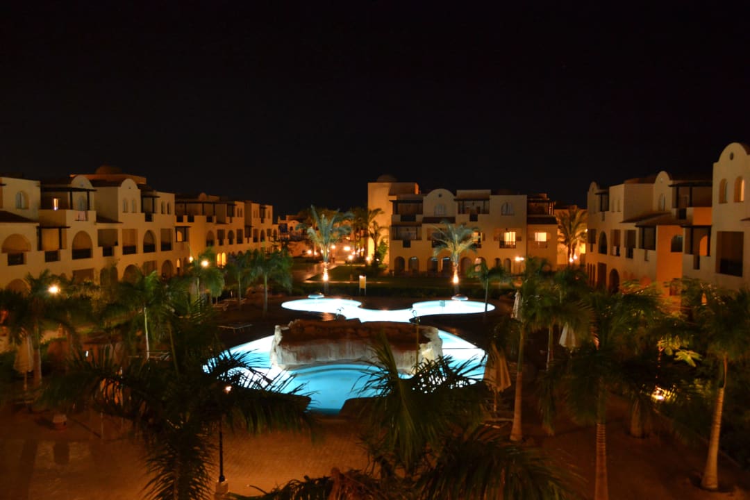 Вид с балкона лобби бара Stella Garden Resort & Spa, Makadi Bay