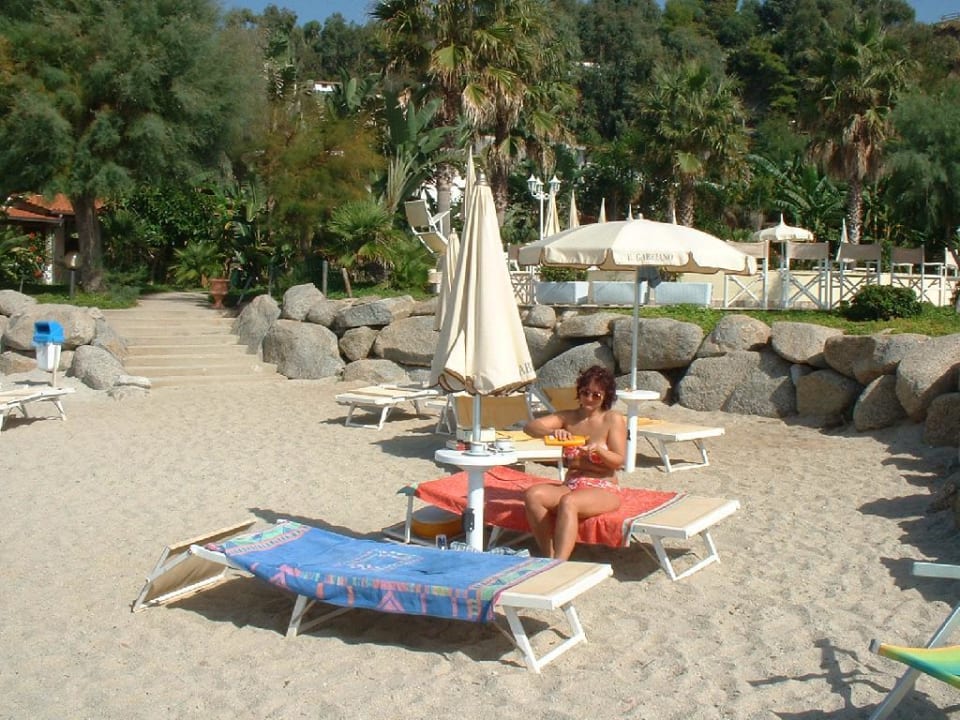 Strandbereich Hotel Villaggio Il Gabbiano