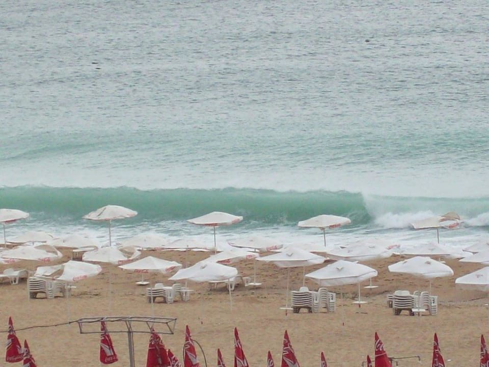 Blick von Hotel Terrasse Luna Beach Hotel