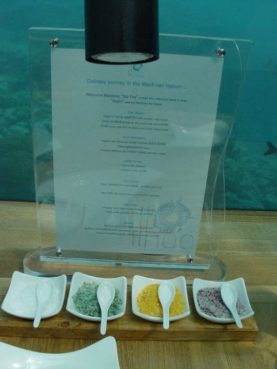 Ithaa Undersea Restaurant Conrad Maldives Rangali Island