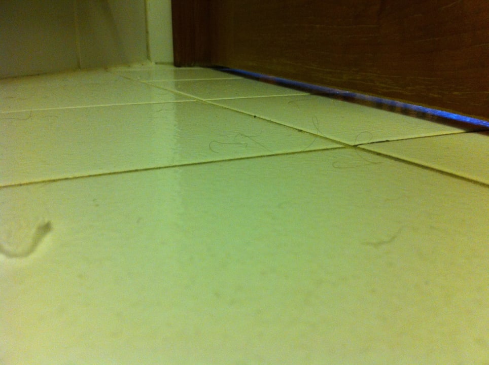 Haare im Bad (um sie zu sehen, Foto vergrößer Hotel Vogelweiderhof