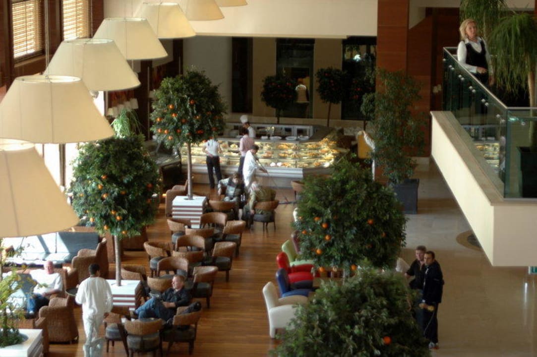 Ausblick von der Lobby Voyage Belek Golf & Spa