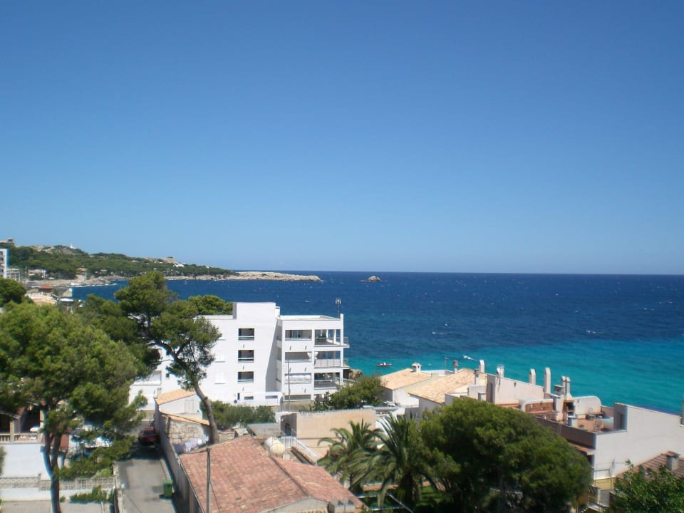 Ausblick vom 4.Stock Hotel Clumba