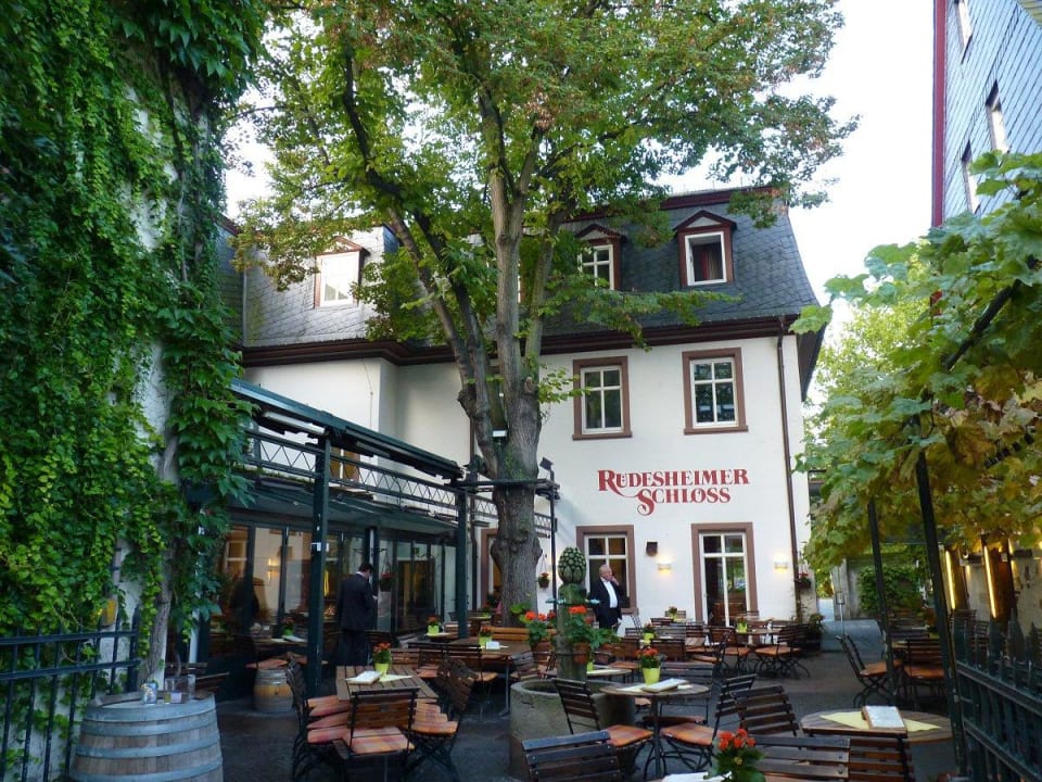 Terrasse Breuers Rüdesheimer Schloss