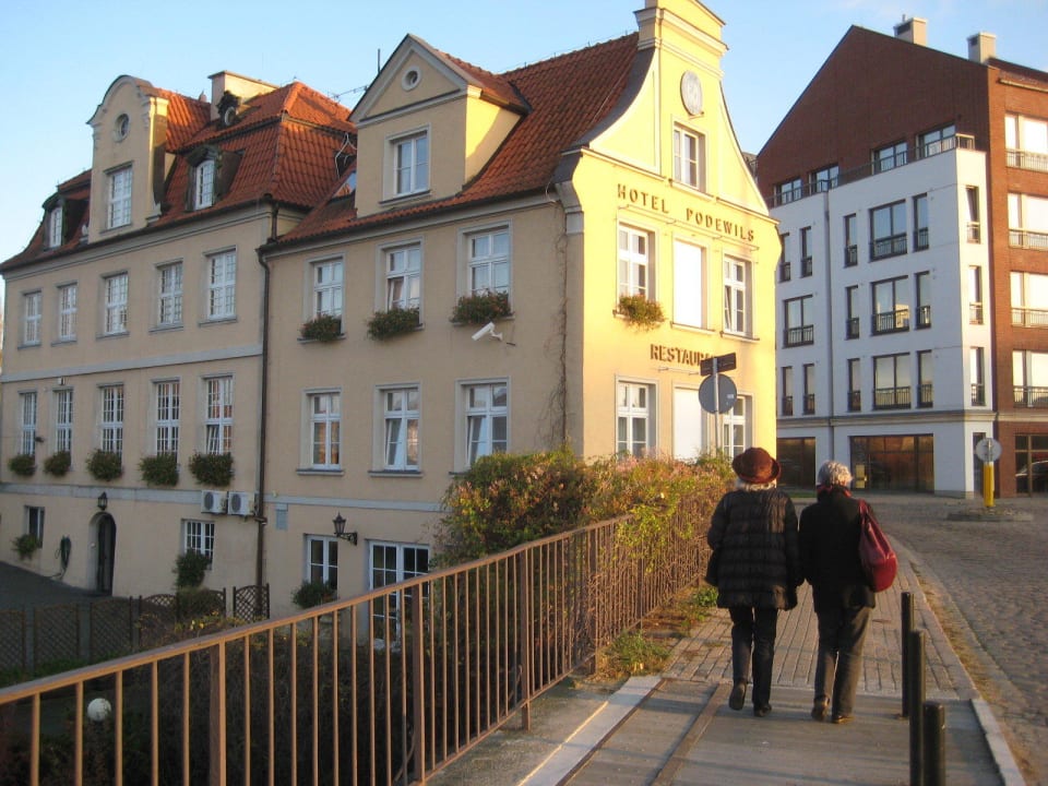 Walking to the Hotel Podewils Hotel Podewils Old Town Gdansk