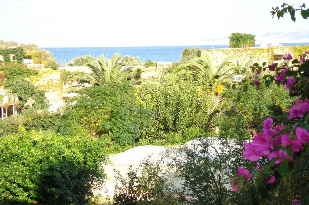 Blick vom Balkon Anissa Beach & Village