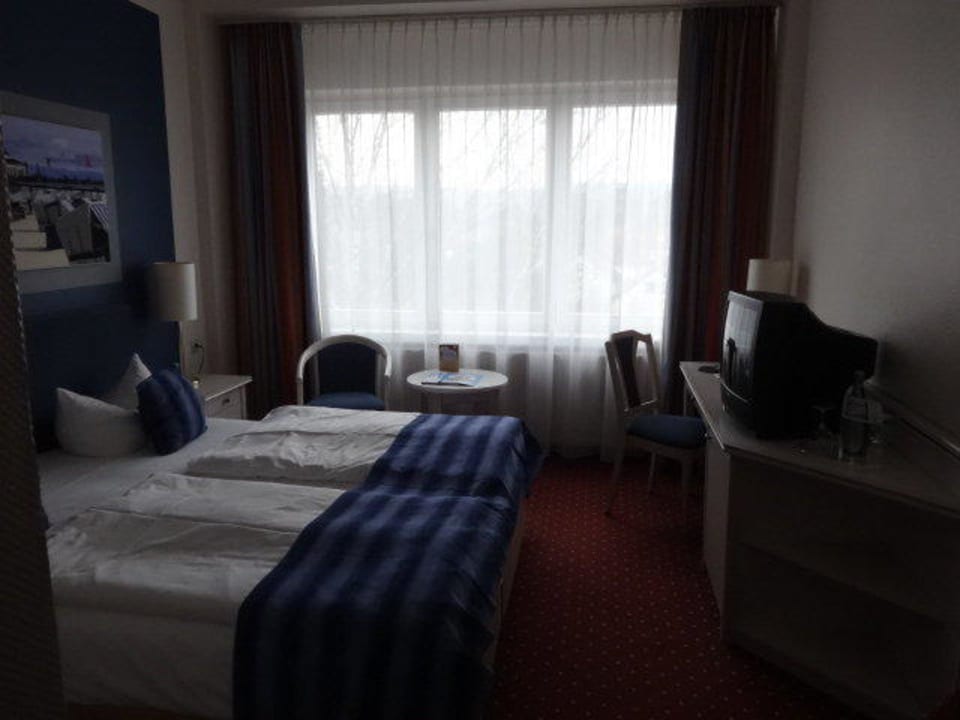 Zimmerblick  Strandhotel Ahlbeck