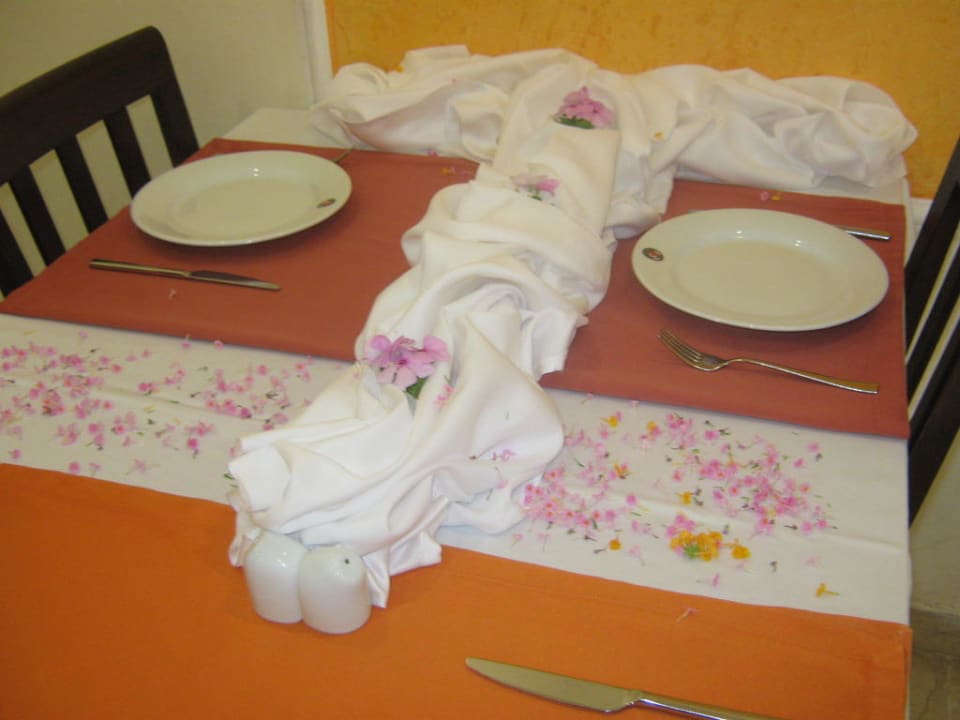 Tischdekoration Grand Seker Hotel