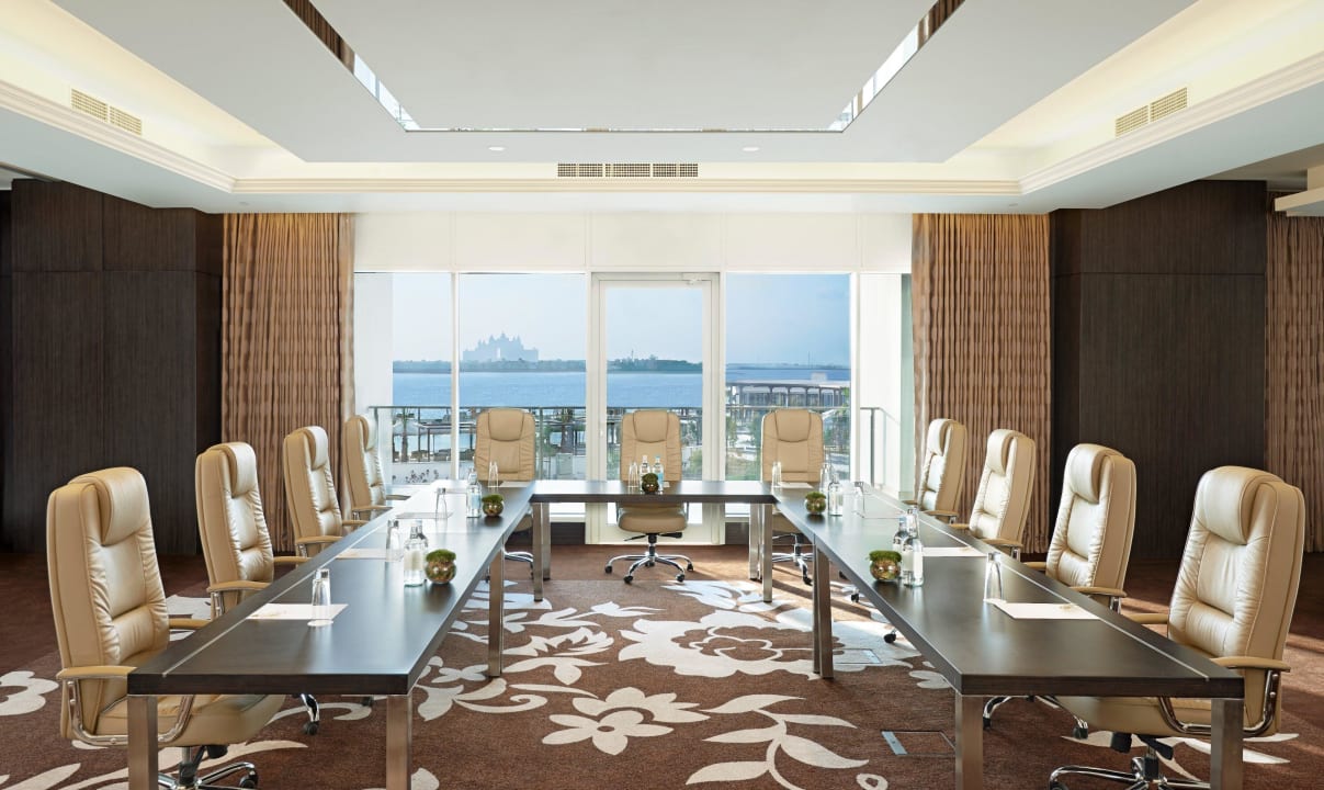8 naturally-lit meeting rooms Waldorf Astoria Dubai Palm Jumeirah