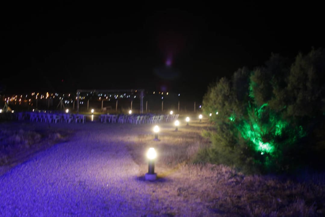 Der Weg zur Bühne bei Nacht Labranda Lebedos Princess