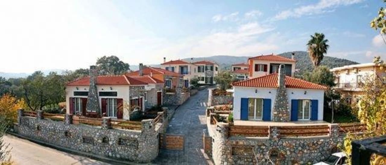 View of the complex Art-LesvosVillas  Art-Lesvos Villas