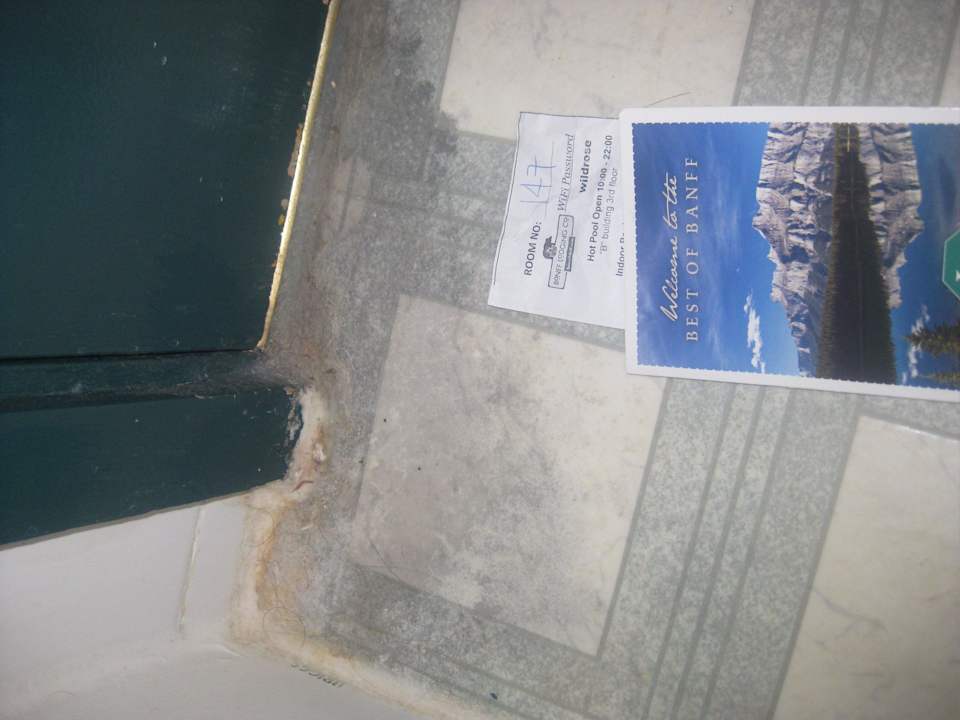 Bad dreckig :-) Hotel Inns of Banff