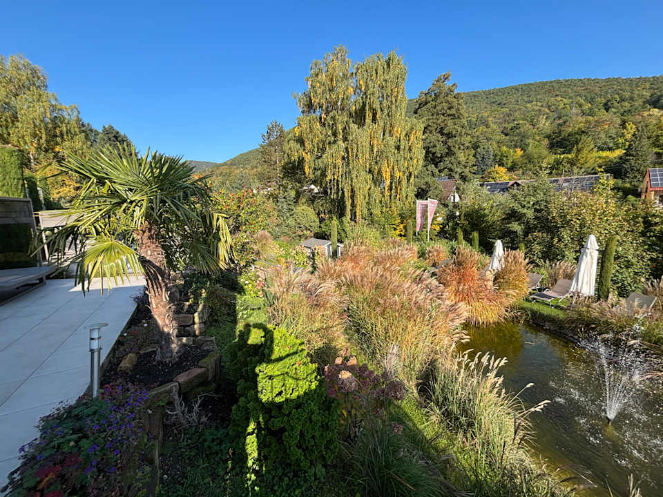 Gartenanlage Wiedemann's Weinhotel