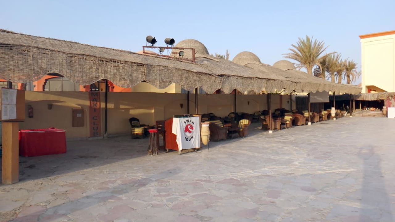 Siedzonka przy drink barze Blue Reef Red Sea Resort