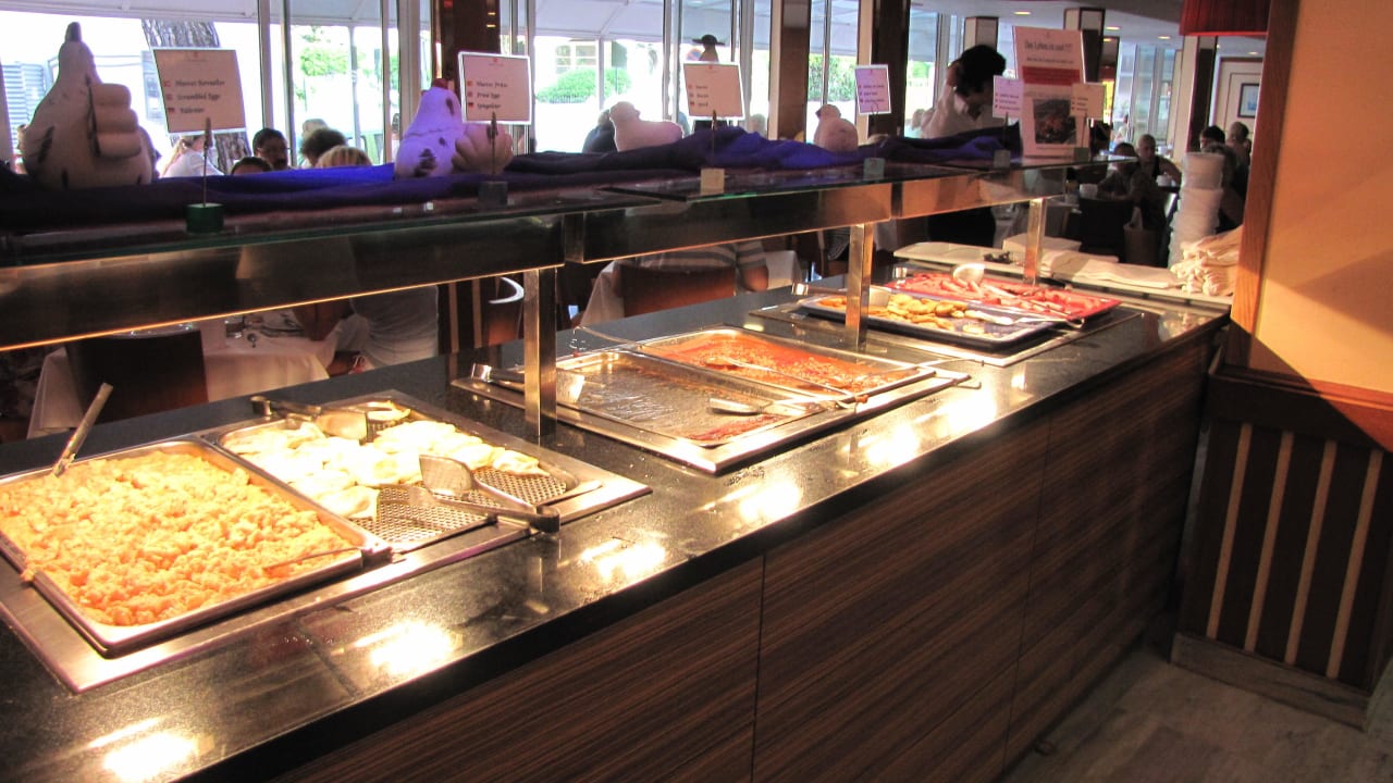 Frühstück deftig Hotel Clumba