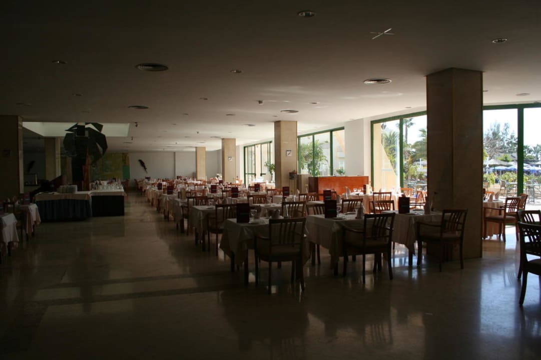 Das noch leere Restaurant Dreams Lanzarote Playa Dorada Resort & Spa
