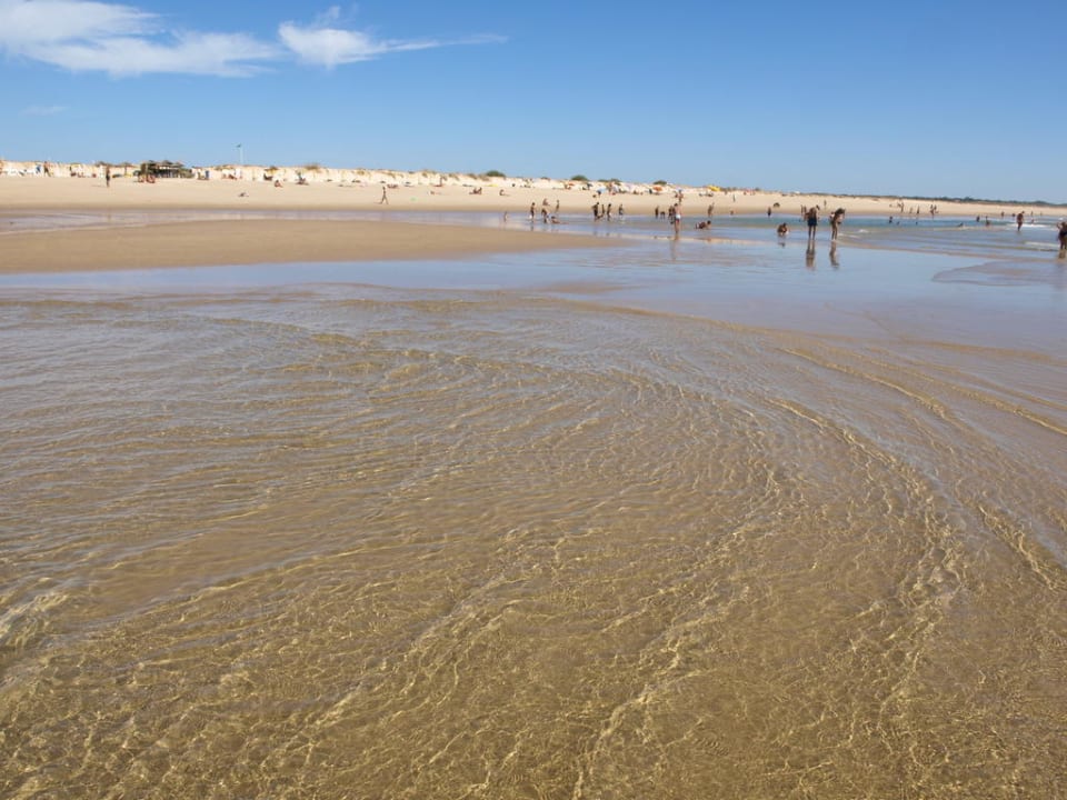 Ocean Atlantycki w czasie odpływu Golden Club Cabanas