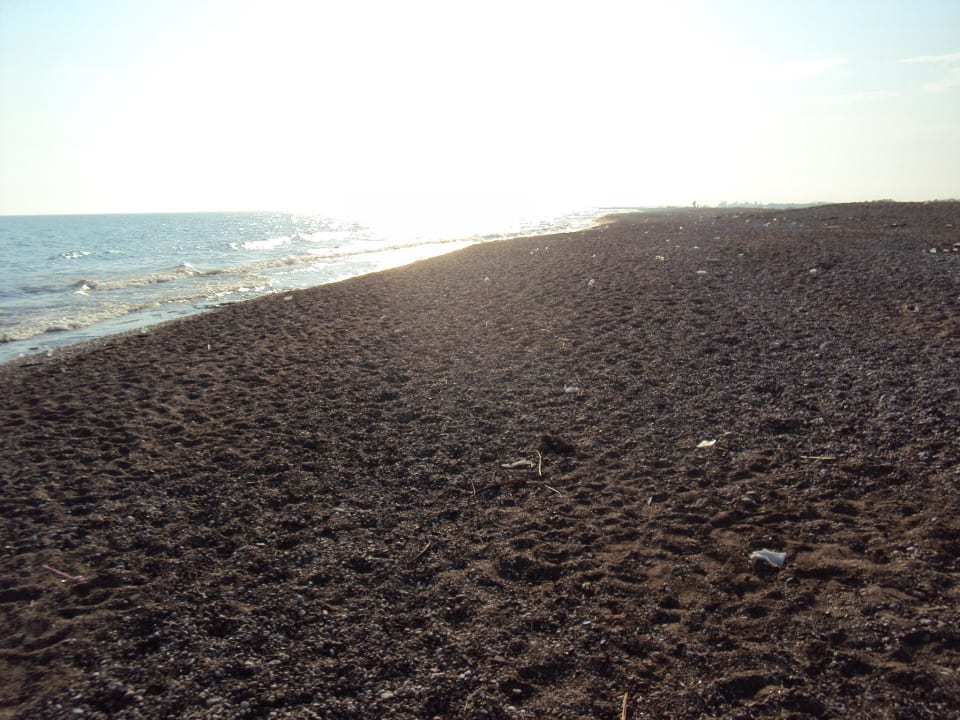 Weit und breit vermüllte Kies-Strände Starlight Resort Hotel