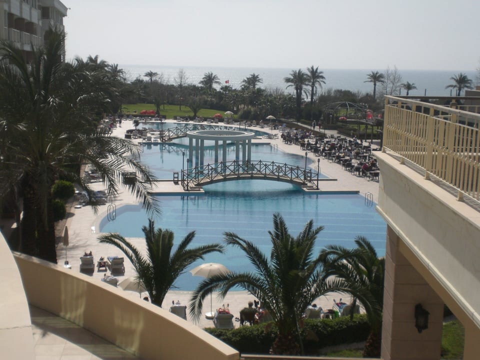 Poolanlage von oben Trendy Aspendos Beach Hotel