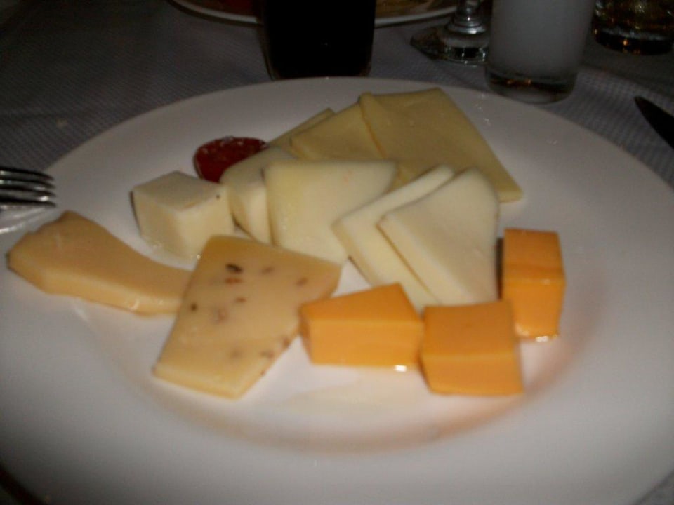 Käseauswahl Crystal Paraiso Aqua Collection