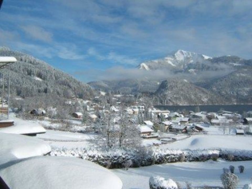 Ausblick vom Balkon Zimmer 42 Hotel Hollweger