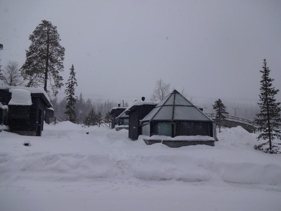 Ausblick Santa's Hotel Aurora