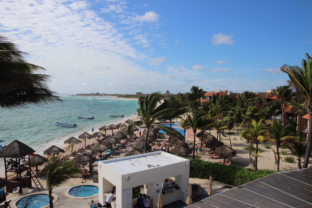 Ausblick von der Dachterrasse Grand Oasis Tulum Riviera - All Inclusive