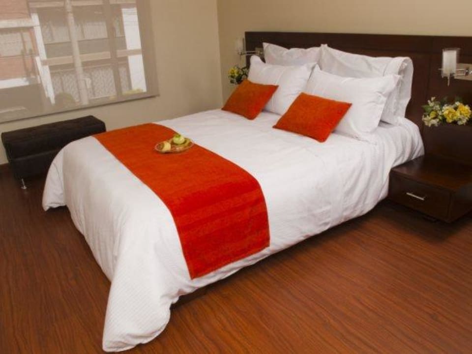 Habitación cama doble  Hotel Mirador del Recuerdo